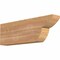 Ekena Millwork Crestline Smooth Rafter Tail, Western Red Cedar, 3 1/2"W x 8"H x 24"L RFT04X08X24CRE00SWR - alternate 1